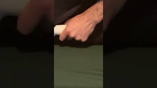 Wrist and hand flick action demonstration for more power in Miracle Pool on the Meta Quest