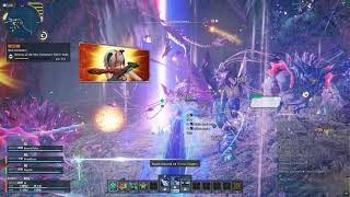 [Phantasy Star Online 2 NG] Laser broomstick sweeping action