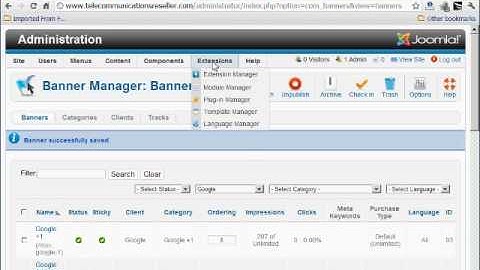 Pt3 Add Google +1 to Joomla