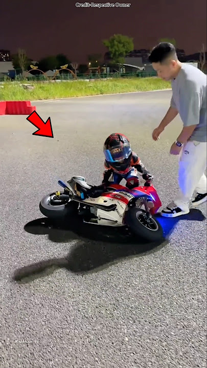 😱🤩Little rider big dream! #viralvideo #trending #ytshorts #bikeride #happy #shorts