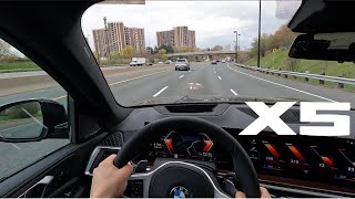 2024 BMW X5 40i M Sport LCI POV Driving Impressions!