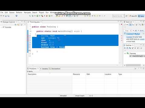 Java Programming Tutorial Hausa 5 Variables