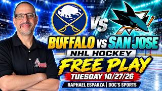 Buffalo vs San Jose - NHL Best Bet | Raphael's Betting Picks & Predictions | Tuesday 10/27/26