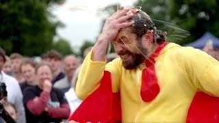 This Egg-Cellent Tournament Involves Tossing and Smashing Eggs