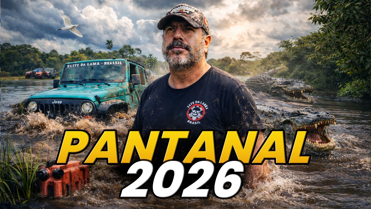 EXPEDIÇÃO PANTANAL 2026 | GARDENAL 4X4 | ELITE DA LAMA BRASIL