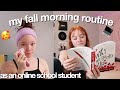 my fall morning routine (online school edition)