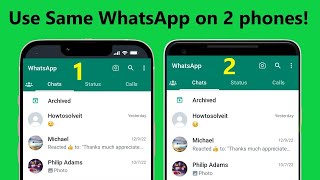 Use WhatsApp on two devices | How to use one WhatsApp account in 2 phones || same WhatsApp in 2 phon