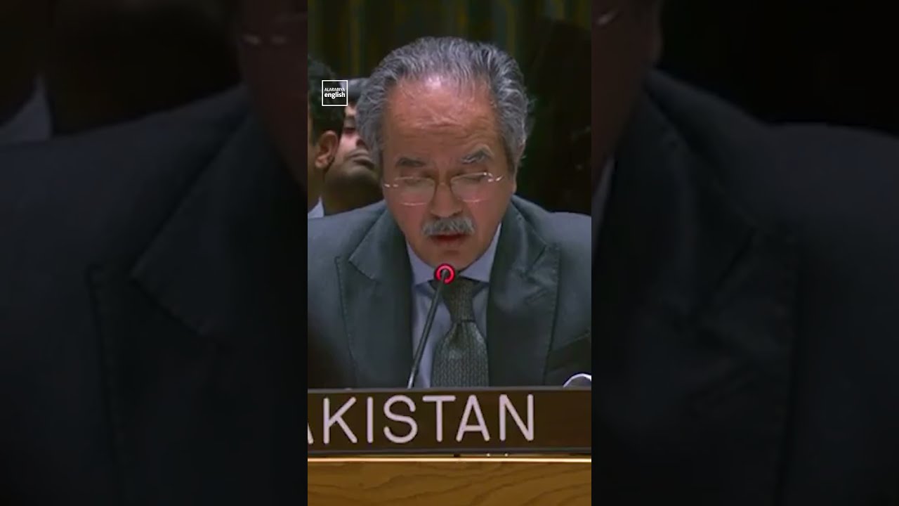  Feigns And Plays Victim Pakistan UN Rep Slams Israel