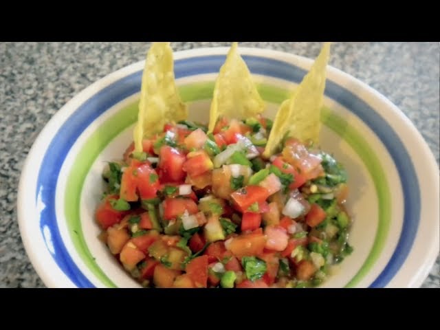 COMO HACER SALSA PICO DE GALLO / SALSA MEXICANA | Receta Facil | VICKY RECETA FACIL