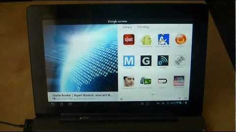 Asus Transformer Prime (TF201, TF300, TF700): Great Android App # 19 Google Currents