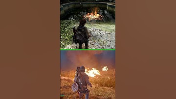 MOLOTOV IN WATER COMPARISON (TLOU2 VS DAYS GONE) PART 3