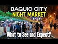 Night Tour at the Fantastic BAGUIO NIGHT MARKET | Baguio City At Night | Walking Tour Philippines