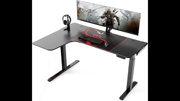L Shaped Computer Desk-Table | Computer Corner Desk, Home Gaming Desk #table #pctable