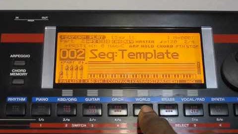 Roland Juno-G: Creating a Split and Saving