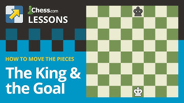 How to Move the Chess Pieces: The King and the Goal