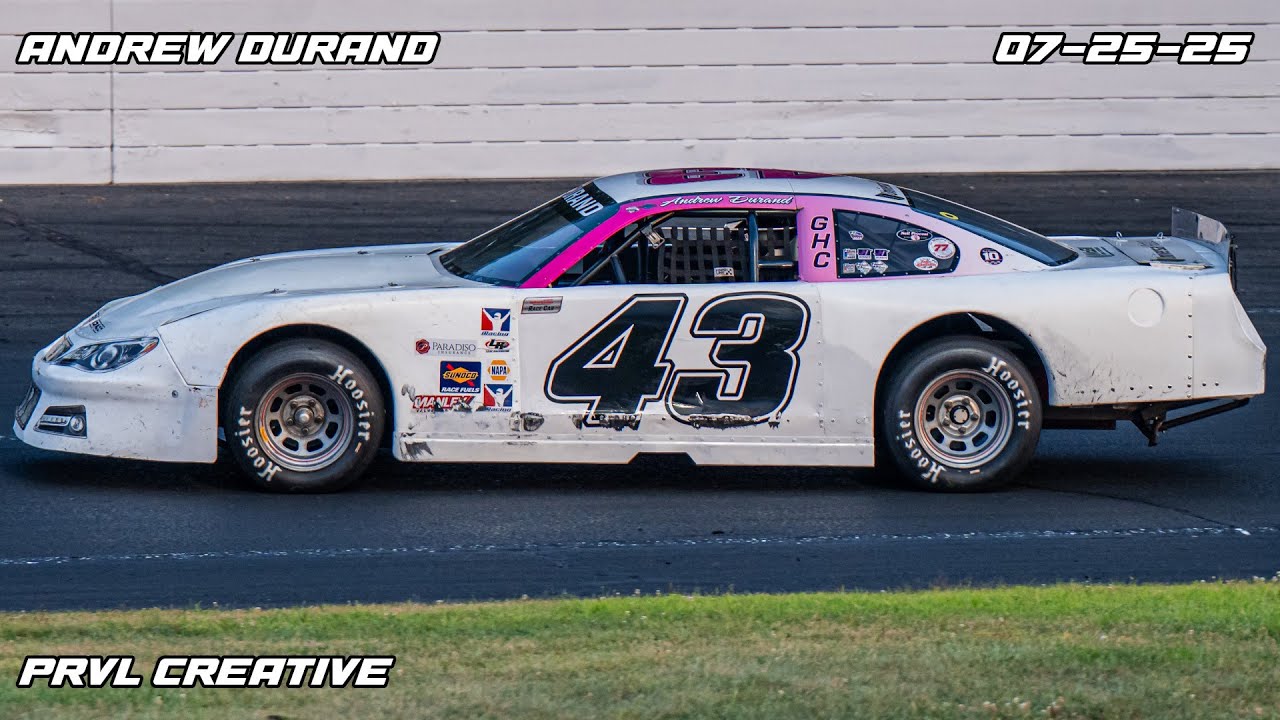 Andrew Durand | #43 Late Model (STAFFORD // 07-25-25) - YouTube