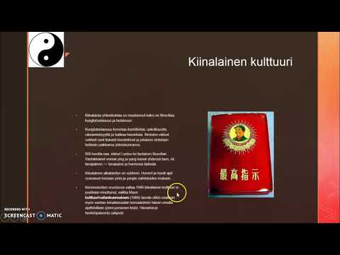 Video: Kuinka vanha on kiinalainen kulttuuri ja mistä se sai alkunsa?