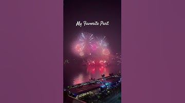 My favorite part of the Grand Finale at the 11th Philippine International Pyromusical Competition!