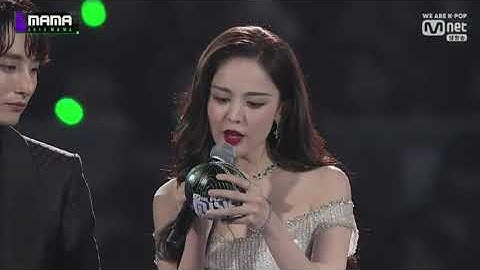 Cổ Lực Na Trát nói tiếng Anh tại Lễ trao giải MAMA 2019