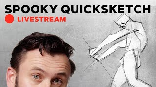 Spooky Quicksketch Livestream 2 - The Even Spookier Sequel