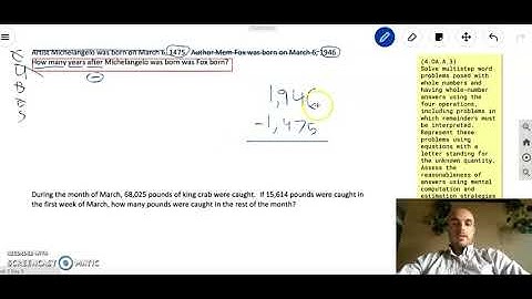 4th Grade EngageNY Math - Unit 2 Lesson 10 Solve multi-step word problems
