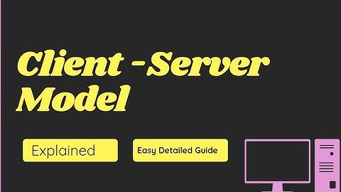 Understanding the Client-Server Model: A Comprehensive Guide #ClientServerModel #NetworkingBasics