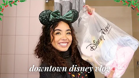 Downtown Disney Vlog + Haul vlogmas day 22