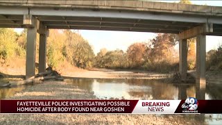Fayetteville Police investigation after body found