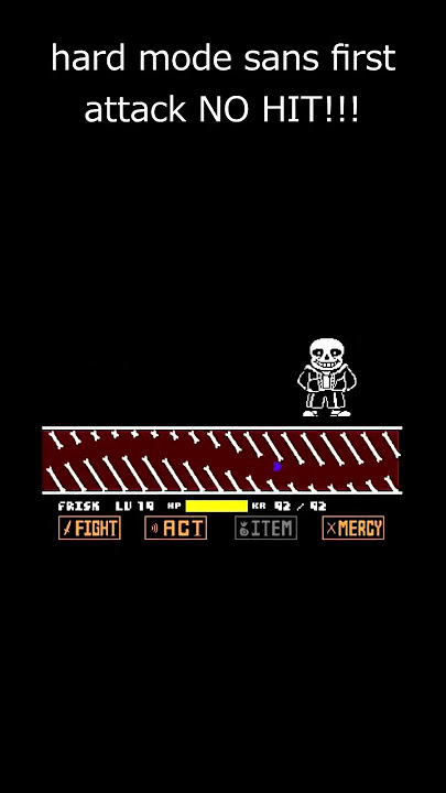 Hard Mode sans by cu (every attack need 1000 years for finish