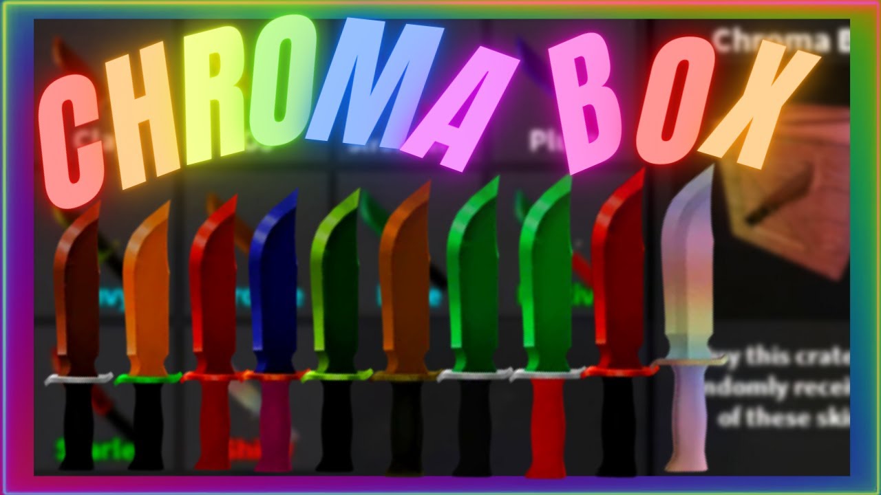 [MM2] CHROMA BOX: FORGOTTEN KNIVES OF 2015 - YouTube