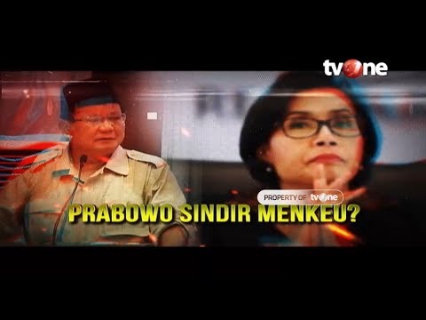 Laporan Utama tvOne: Prabowo Sindir Menkeu?