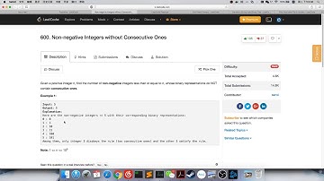 小Q刷Leetcode第43期 600
