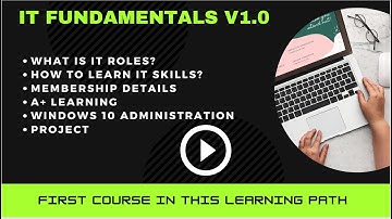 IT Support Fundamentals | Course Details