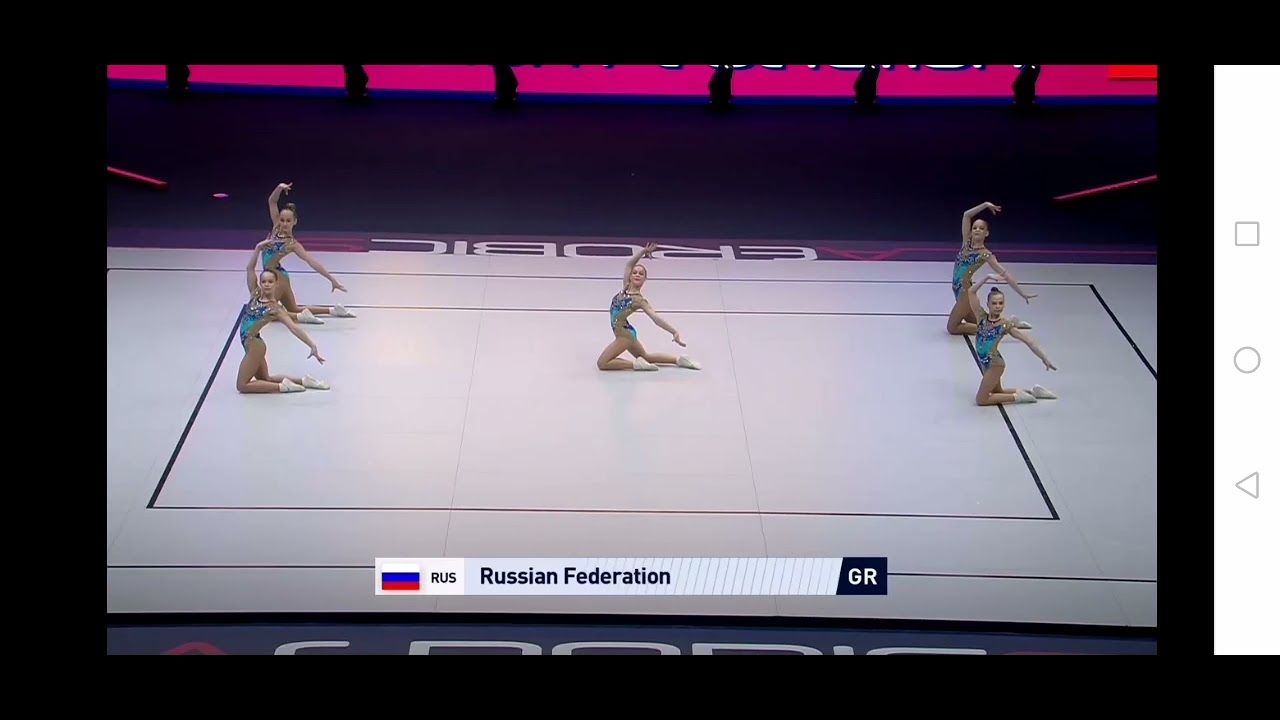 Aerobic gymnastics 2021 Championships 9th YouTube