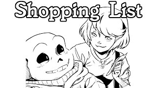 Shopping List Undertale Frans Comic Dub