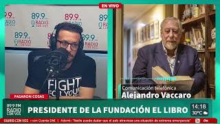 "Esto es un disparo al corazón de la cultura", Alejandro Vaccaro
