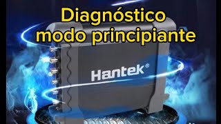 HANTEK 1008C prueba reál de sensores en modo principiante        #electronicarts