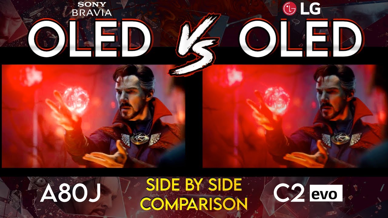 LG C2 OLED evo vs Sony A80J TV Comparison | 2021 or 2022 OLED?