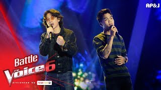 ไม้หมอน VS รถบัส - ใจสั่งมา - Battle - The Voice Thailand 6 - 28 Jan 2018