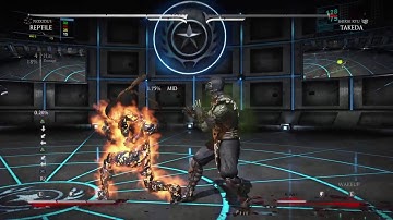 MKX Tech - Noxious Reptile Punishes and Setups against Shirai Ryu Takdea