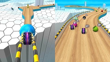 Going Balls - All Levels Gameplay Android, iOS  #26 ( Level 95, 96 )