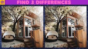 【Find the Difference】Brain Game Puzzle "container homes" 108