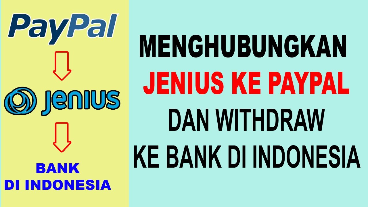 Cara Menghubungkan Kartu Jenius Ke Paypal Mengisi Saldo Paypal Youtube