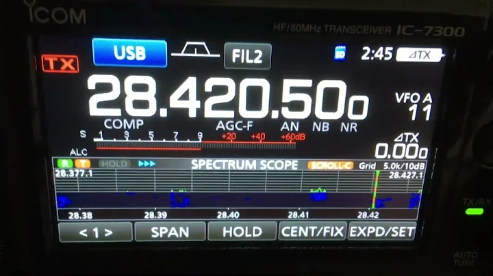 10m ARRL contest 2022 some stations recorded