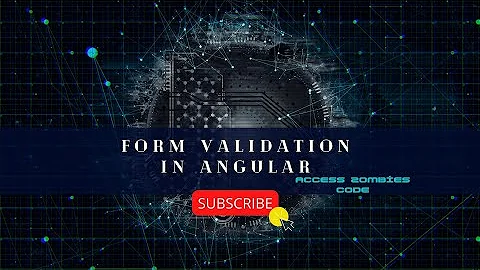 Form Validation in Angular || Template driven Forms Validations || Angular password validation