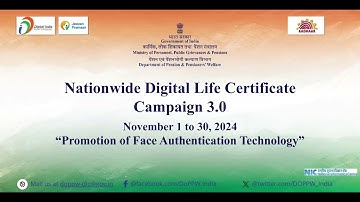 Jingle on Nationwide Digital Life Certificate Campaign 3.0