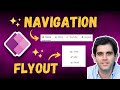 Build power apps navigation  flyout menus with modern tab list control 