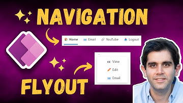 Build Power Apps Navigation & Flyout Menus with Modern Tab List control 🚀