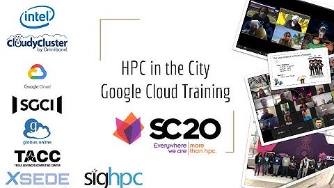 [HPC in the City] Google Cloud Training