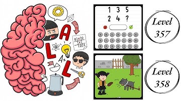 Brain Test All Star : Level 357 , 358 – How to Solve? (Walkthrough)